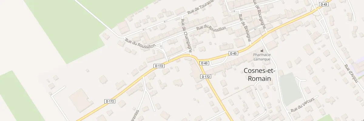 Plan du 20 Rue de Gascogne à Cosnes-et-Romain