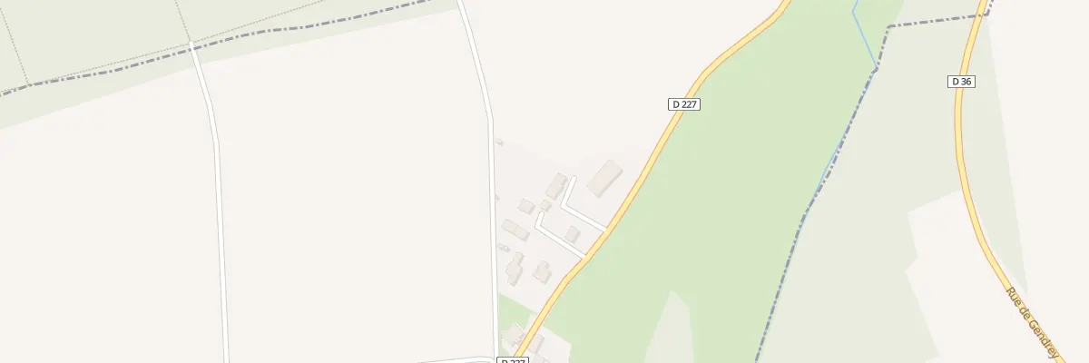 Plan du 52 Rue des Marnières à Monteplain