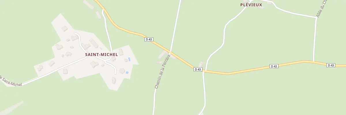 Plan du 15 Che de la Perrière à Rochefort