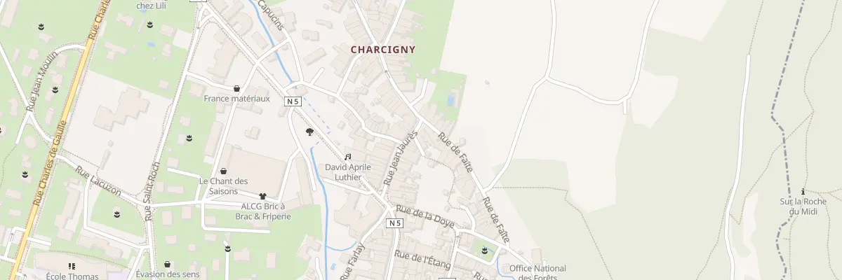 Plan du 63 Rue Jean Jaurès à Poligny