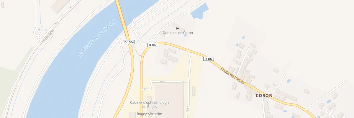 Plan du 484 Rte de Parves à Belley