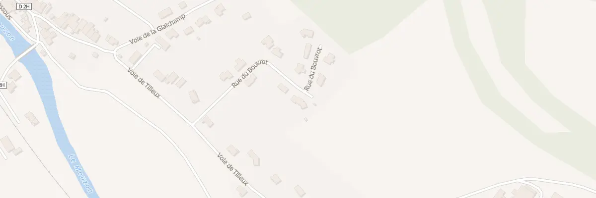 Plan du 250 Rue du Bouvrot à Rebeuville