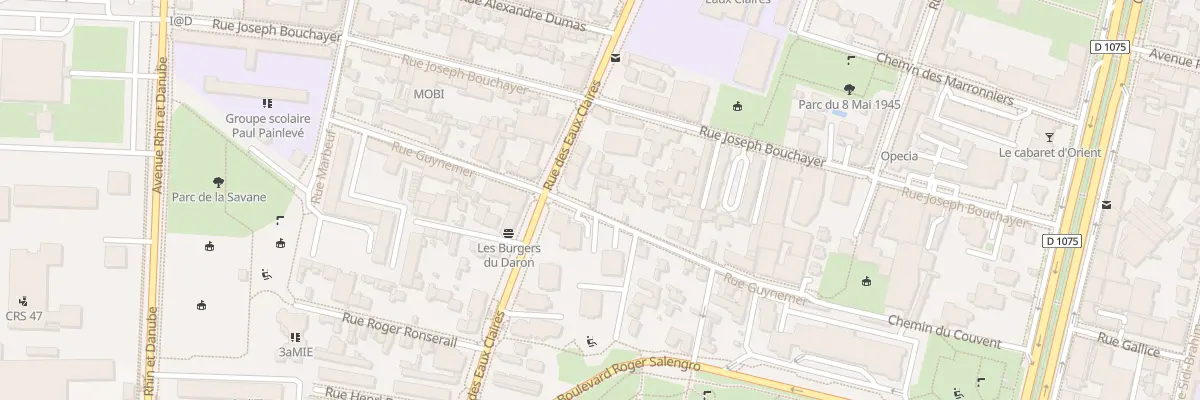 Plan du 40 Rue Guynemer à Grenoble