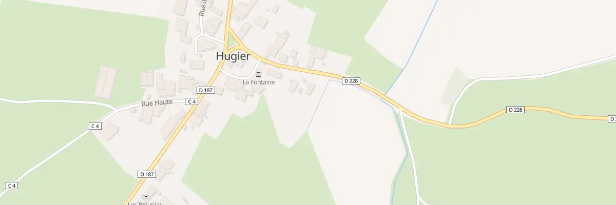Plan du 6 Rue de la Tour à Hugier