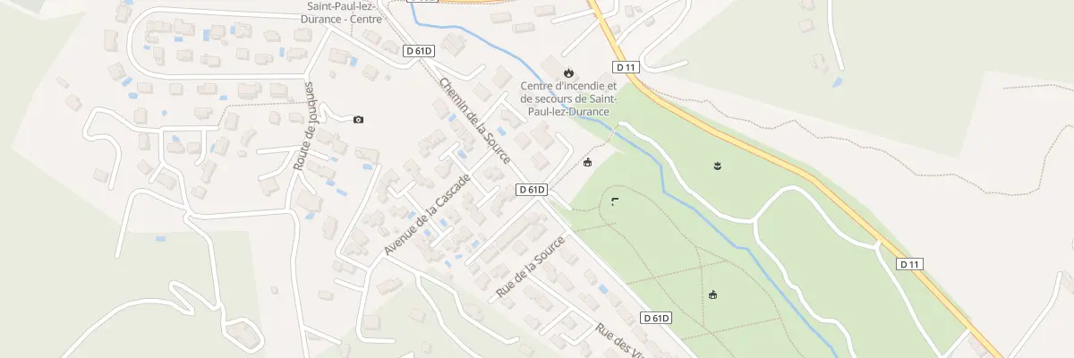 Plan du 9195 La Gamatte à Saint-Paul-lès-Durance