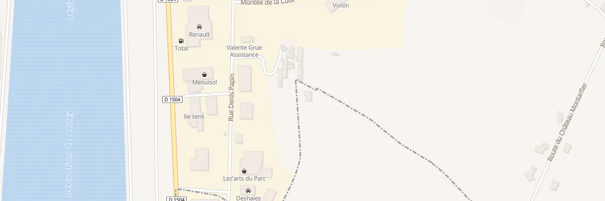 Plan du 5225 Vernucle à Virignin