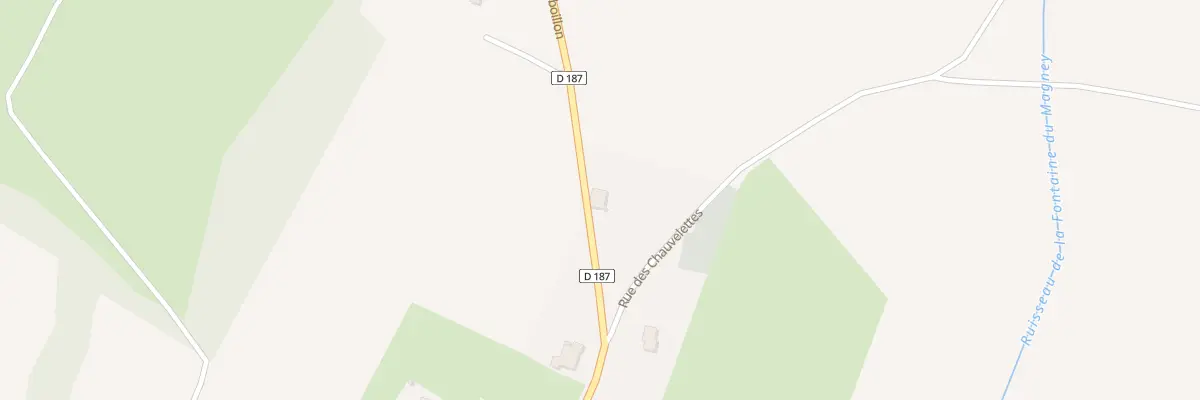 Plan du 16 Rue de Pampouille à Hugier