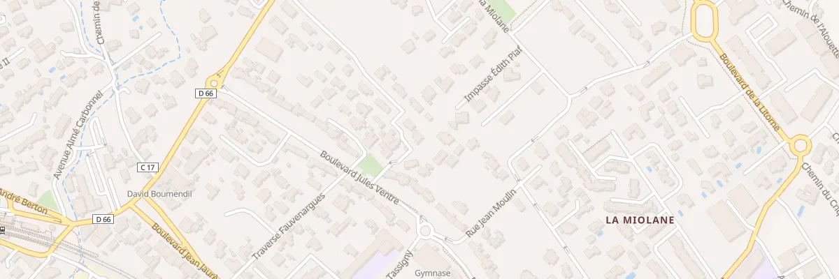 Plan du 9500 Bd Jules Ventre à Saint-Cyr-sur-Mer