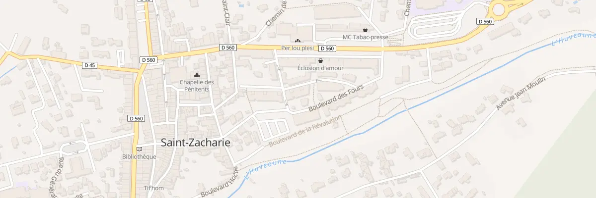 Plan du 5000 Bd de la Grande Usine à Saint-Zacharie
