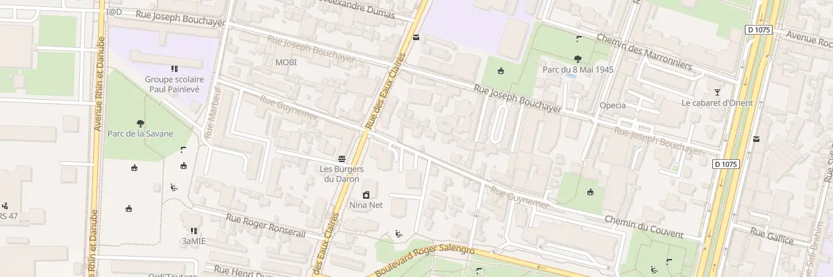 Plan du 38 Rue Guynemer à Grenoble