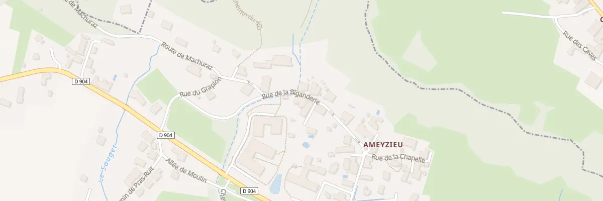 Plan du 5117 Ameyzieu à Talissieu