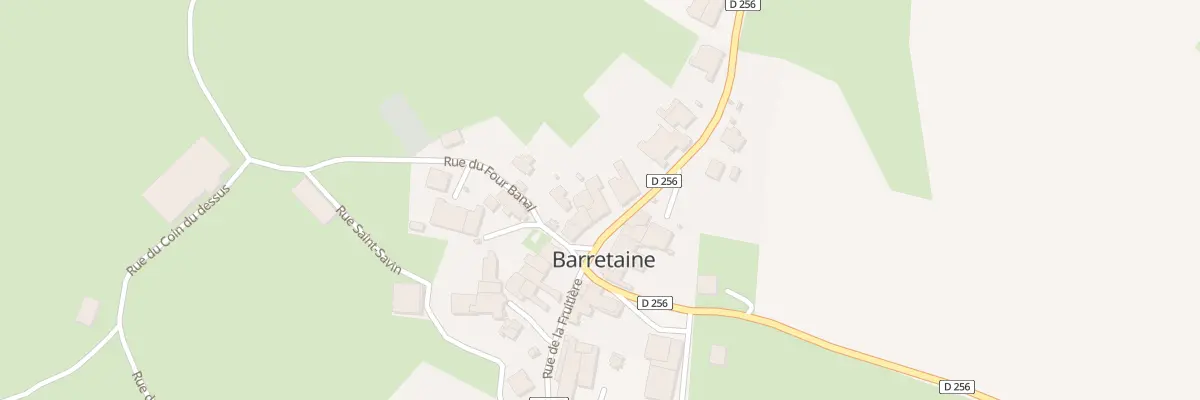 Plan du 33 Rue de la Croix du Dan à Barretaine