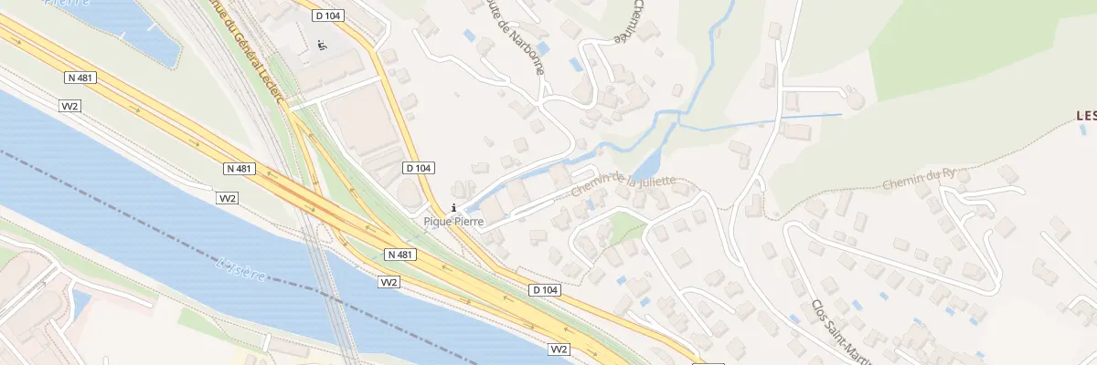 Plan du 4 Pl General de Gaulle à Saint-Martin-le-Vinoux
