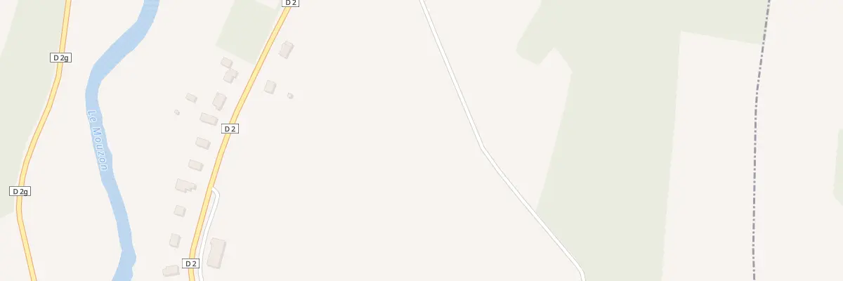 Plan du 1B Milliere à Circourt-sur-Mouzon