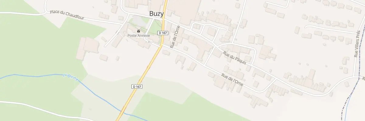 Plan du 8 Rue d’Orne à Buzy-Darmont