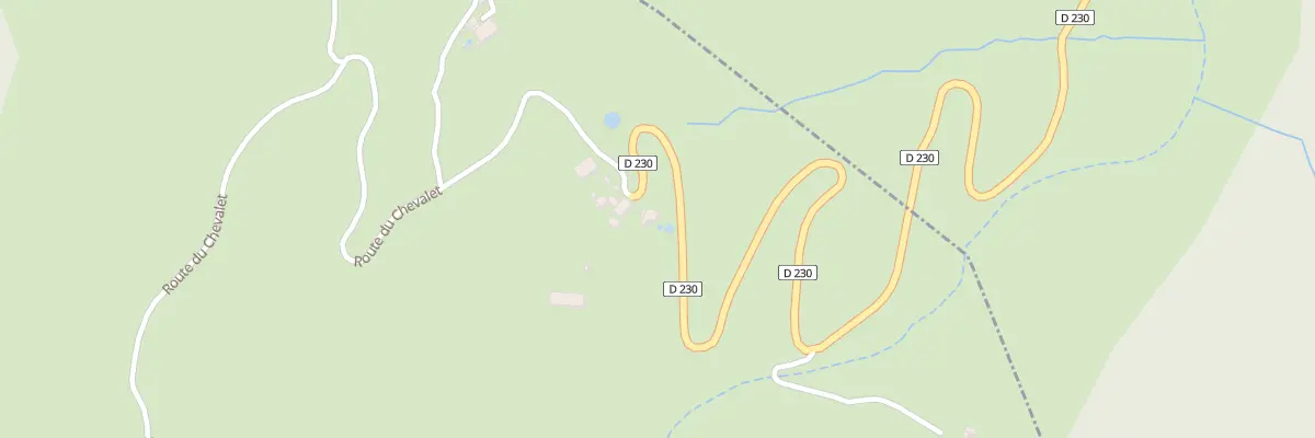 Plan du 745 Rte du Chevalet à Sainte-Colombe