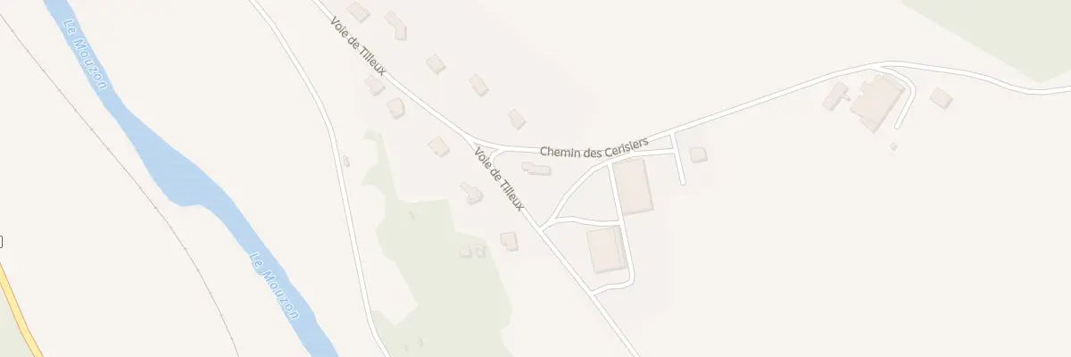Plan du 42 Che des Cerisiers à Rebeuville