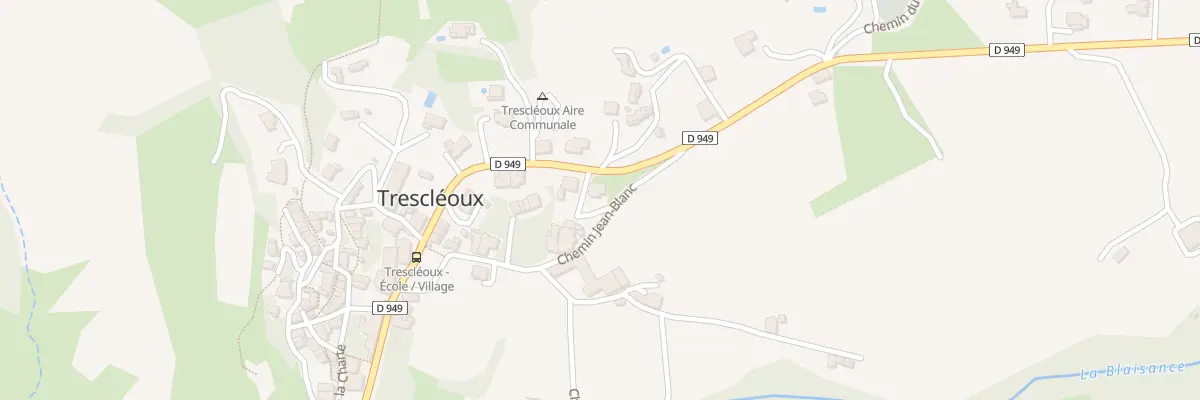 Plan du 174 Rue des Commerces à Trescléoux