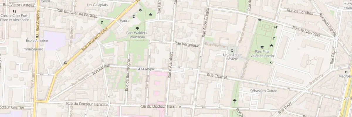 Plan du 97 Rue d’Alembert à Grenoble