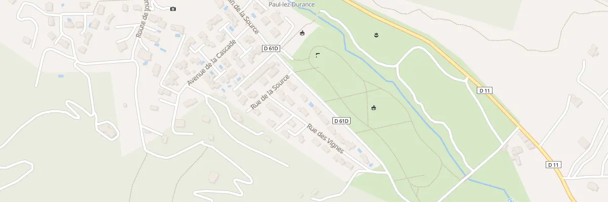 Plan du 4B Rue des Vignes à Saint-Paul-lès-Durance