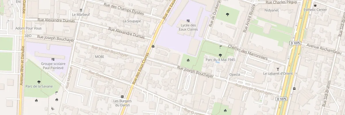 Plan du 36 Rue Joseph Bouchayer à Grenoble