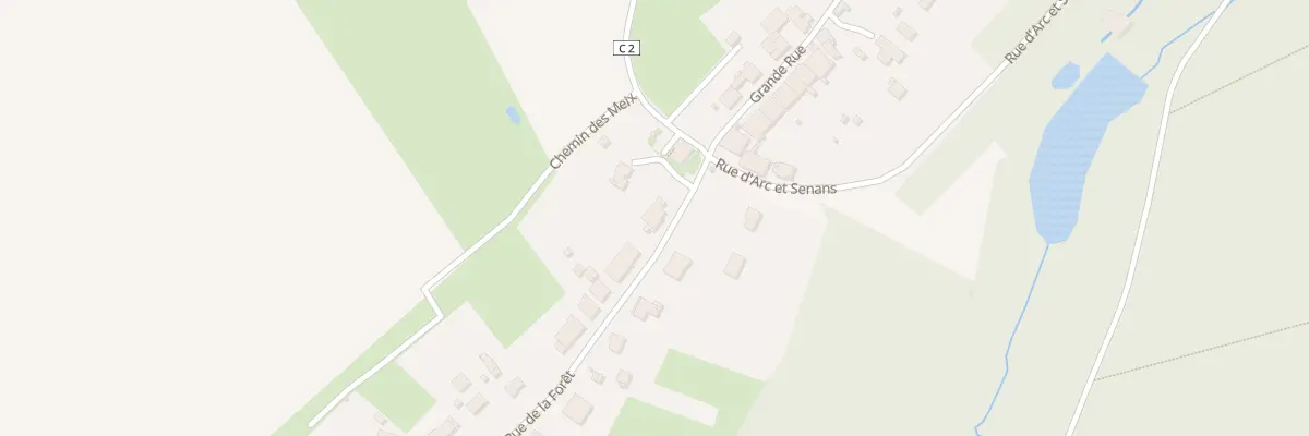 Plan du 10 Rue de la Foret à Plumont