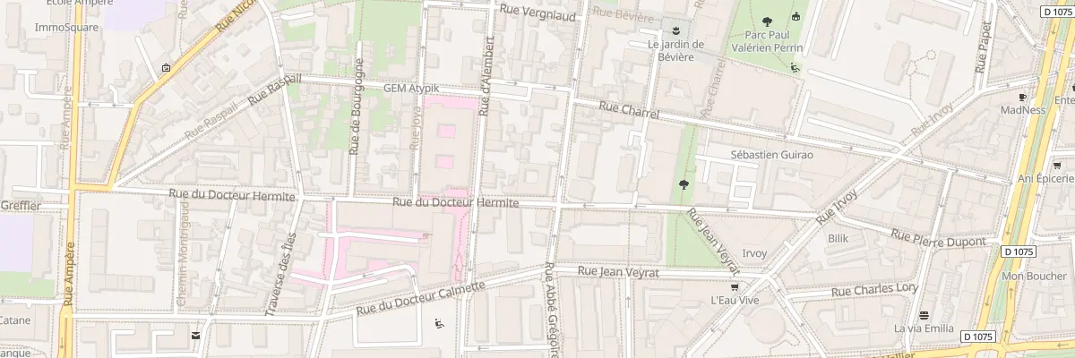 Plan du 104 Rue Abbé Grégoire à Grenoble