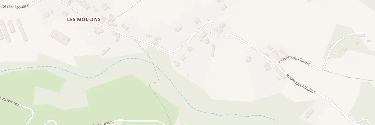 Plan du 520 Rte des Moulins à Avressieux