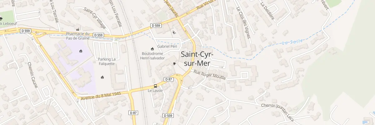 Plan du 2 Pl Portalis à Saint-Cyr-sur-Mer