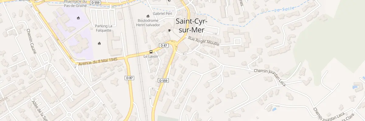 Plan du 4 Pl Doc Roux à Saint-Cyr-sur-Mer