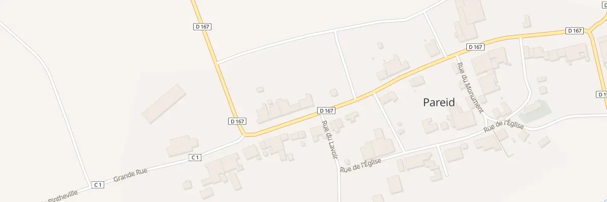 Plan du 13 Gr Grande Rue à Pareid