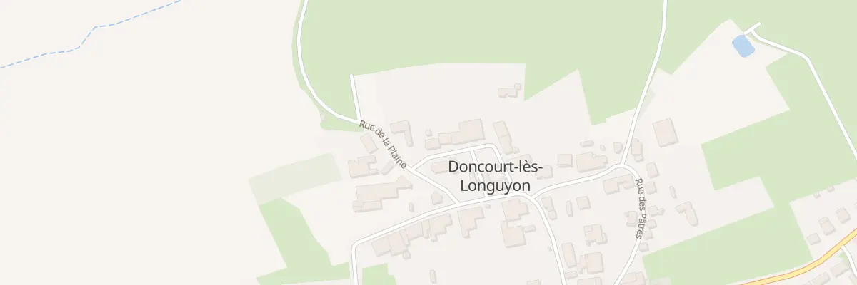 Plan du 6 Rue de la Plaine à Doncourt-lès-Longuyon