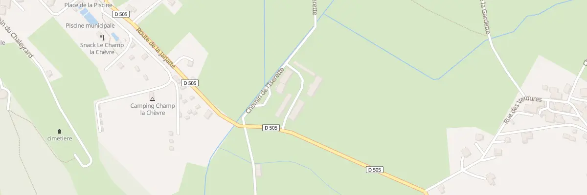 Plan du 755 Rte de la Jarjatte à Lus-la-Croix-Haute