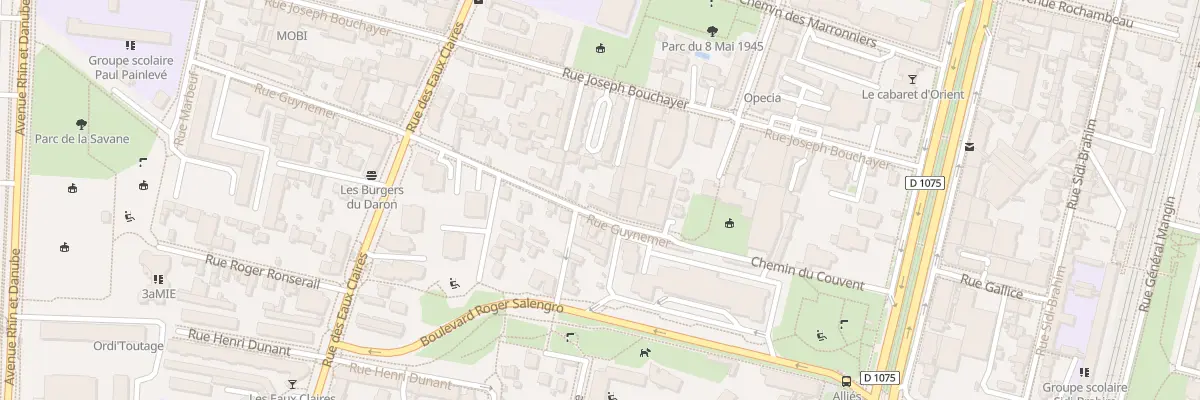 Plan du 24 Rue Guynemer à Grenoble