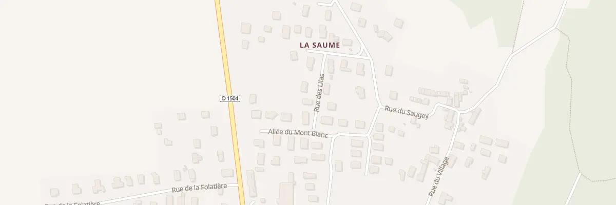 Plan du 14 Rue des Lilas à Virignin
