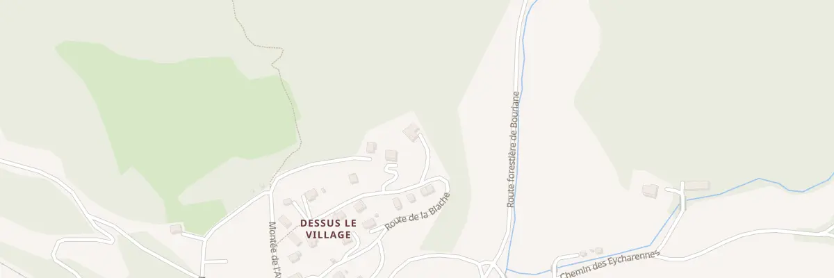 Plan du 22 Rte de la Blache à Saint-Julien-en-Beauchêne