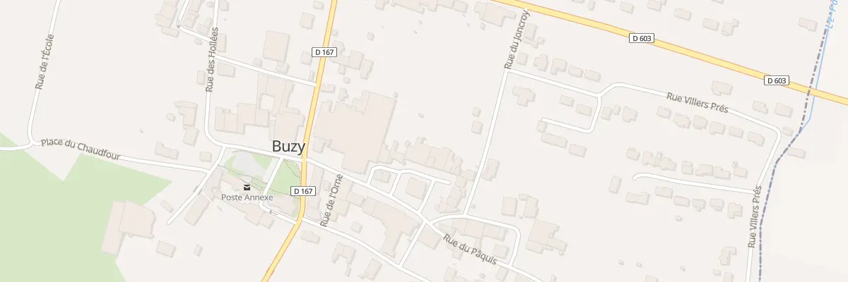 Plan du 9 Rue du Paquis à Buzy-Darmont