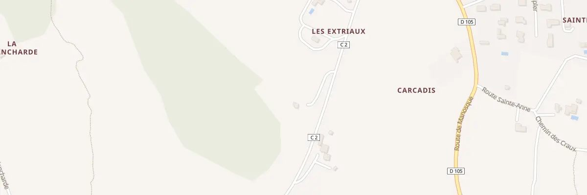 Plan du 302M Les Extriaux à Saint-Michel-l’Observatoire