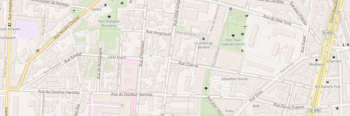 Plan du 71 Rue Abbé Grégoire à Grenoble
