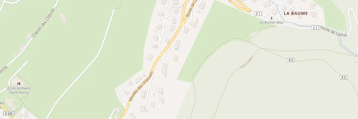 Plan du 644 Mte des Chauvets à Saint-Georges-de-Commiers