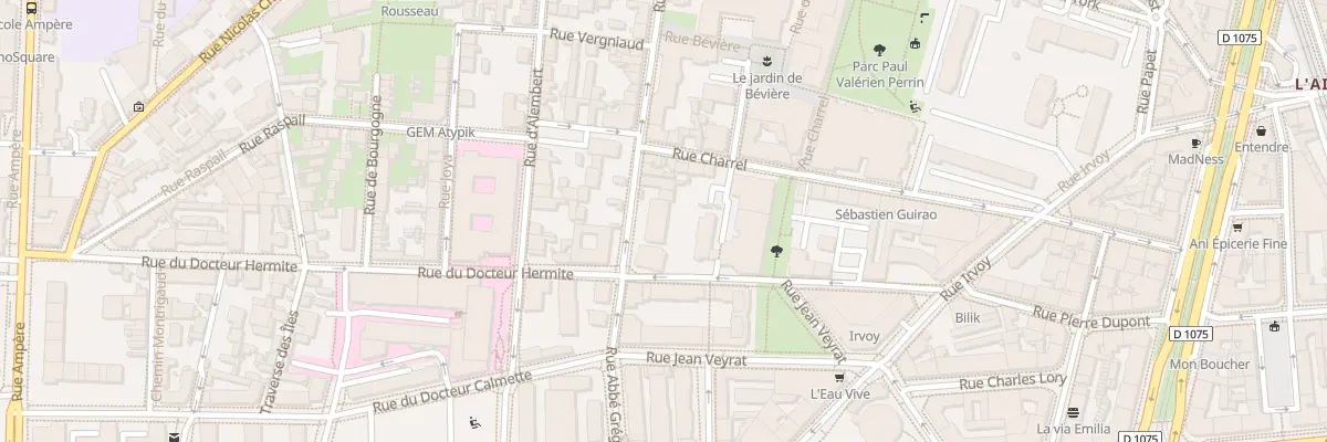 Plan du 83 Rue Abbé Grégoire à Grenoble