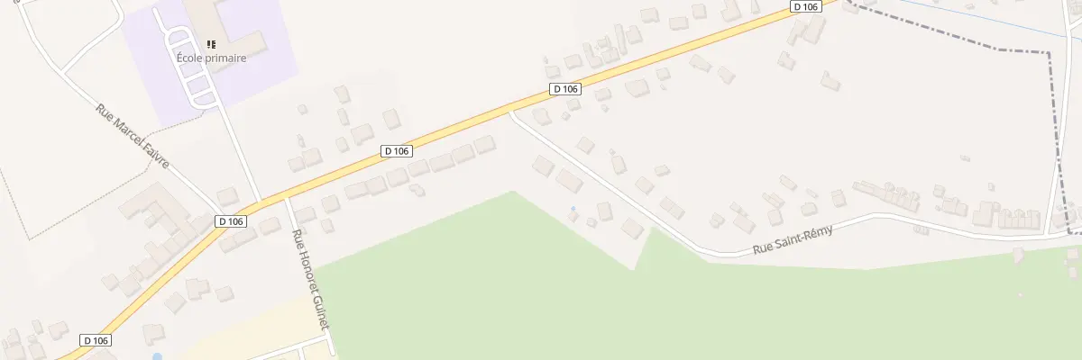 Plan du 2 Rue Saint Rémy à Dommary-Baroncourt