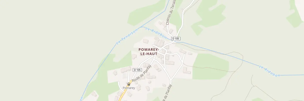Plan du 5160 Pomarey à Proveysieux