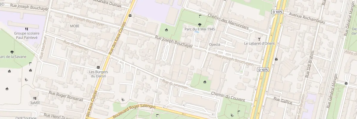 Plan du 23 Rue Joseph Bouchayer à Grenoble