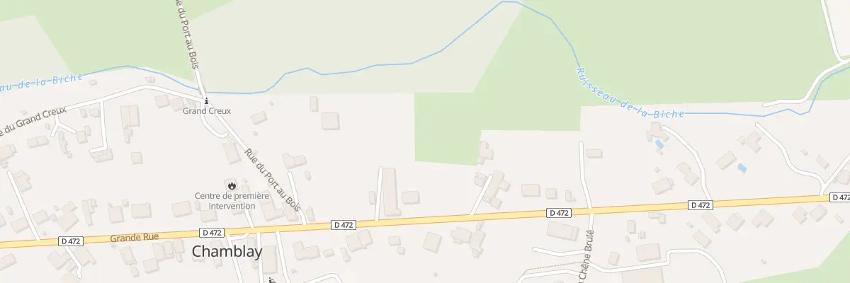 Plan du 67 Grande Rue à Chamblay