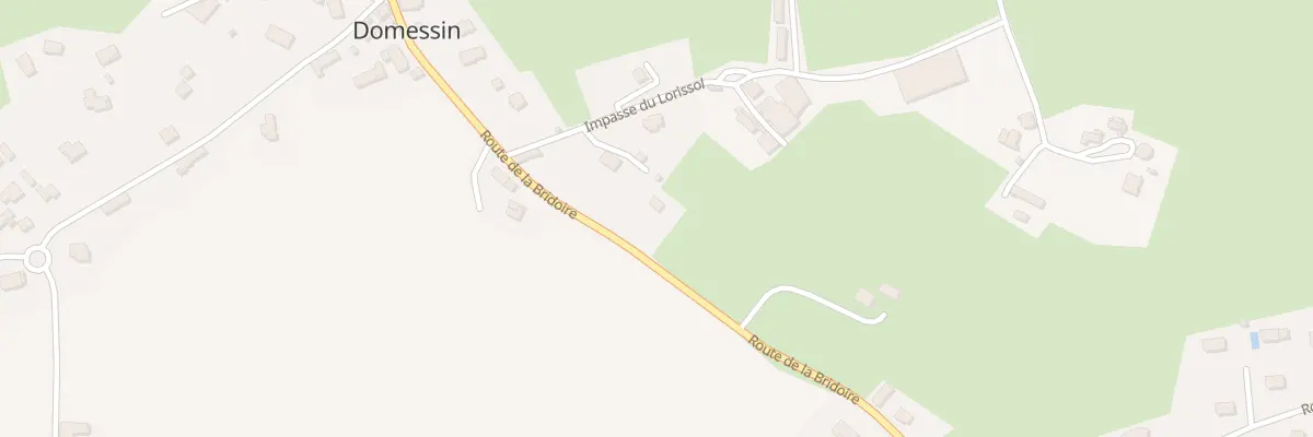 Plan du 265 Rte de la Bridoire à Domessin