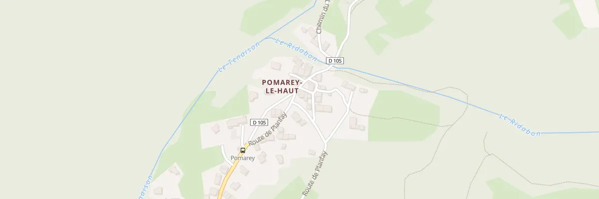 Plan du 5107 Pomarey à Proveysieux