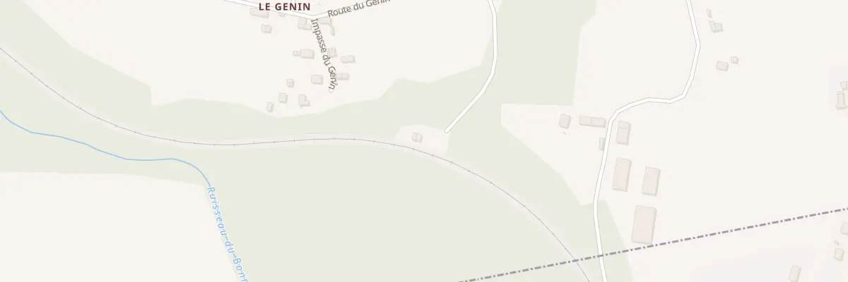 Plan du 265 Imp Pré Bachet à Domessin