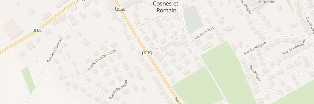 Plan du 9389 Rue de Guyenne à Cosnes-et-Romain