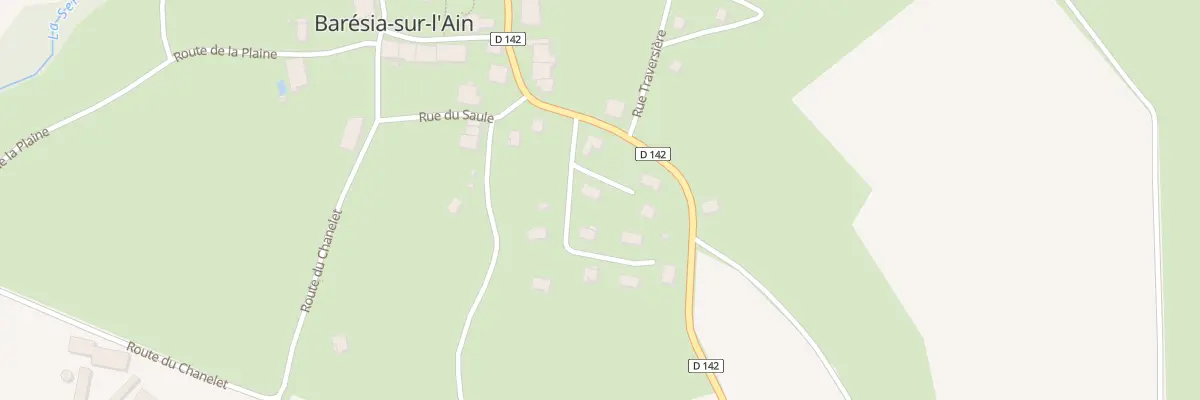 Plan du 41 Rue des Croix à Barésia-sur-l’Ain